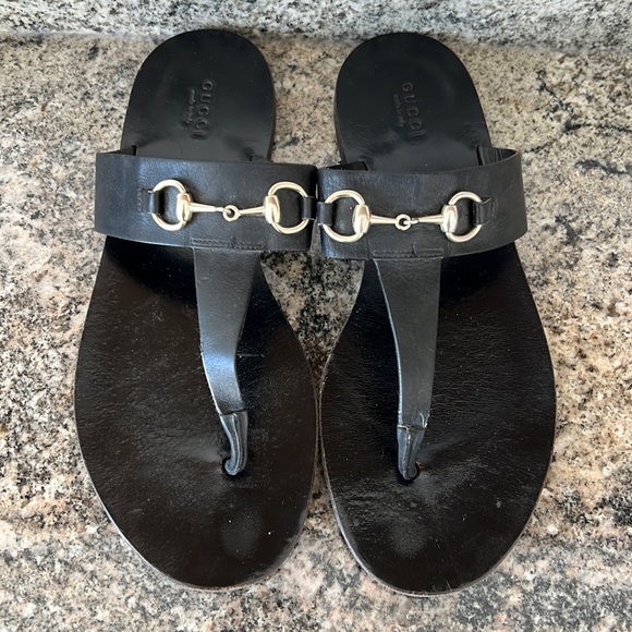 Gucci Shoes - Authentic Gucci Horsebit Sandals